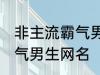 非主流霸气男生网名 好听的非主流霸气男生网名